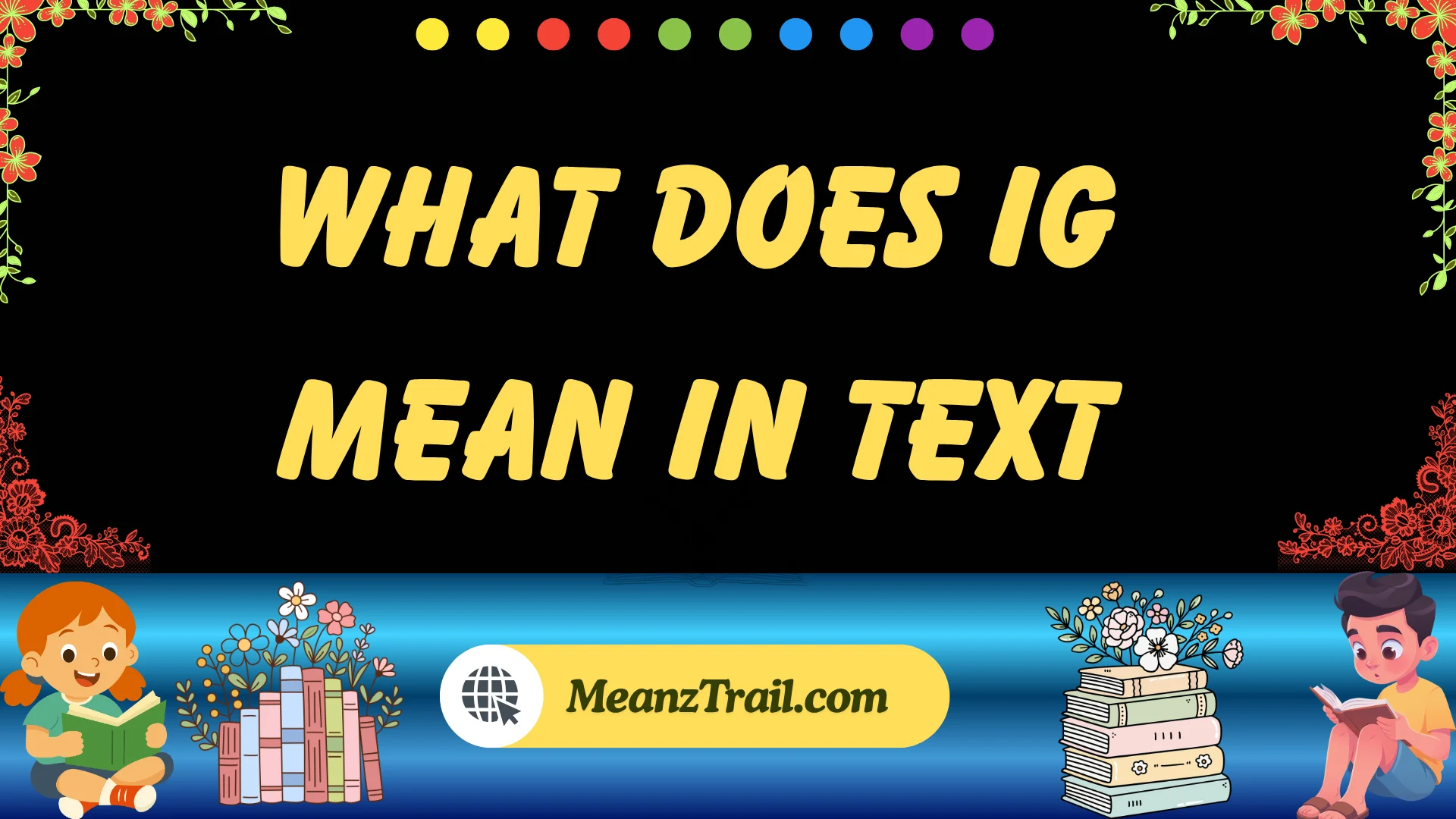 what does ig mean in text