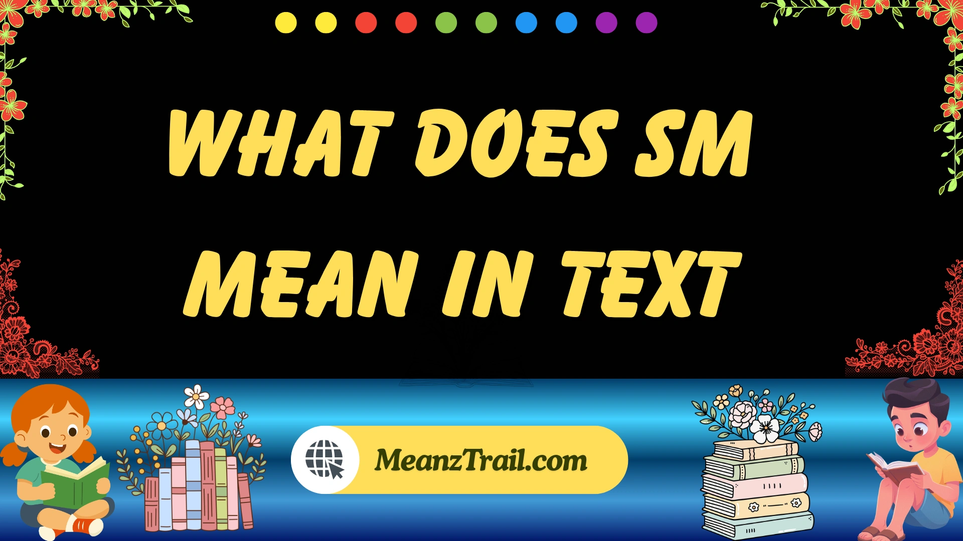 what does sm mean in text
