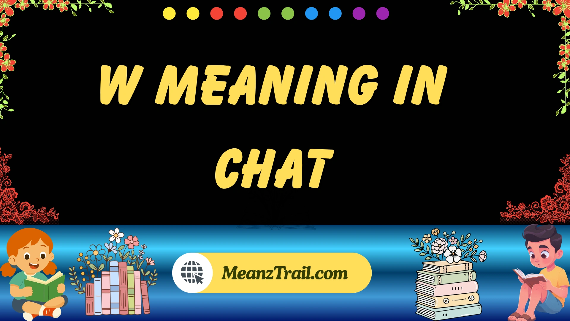 w meaning in chat