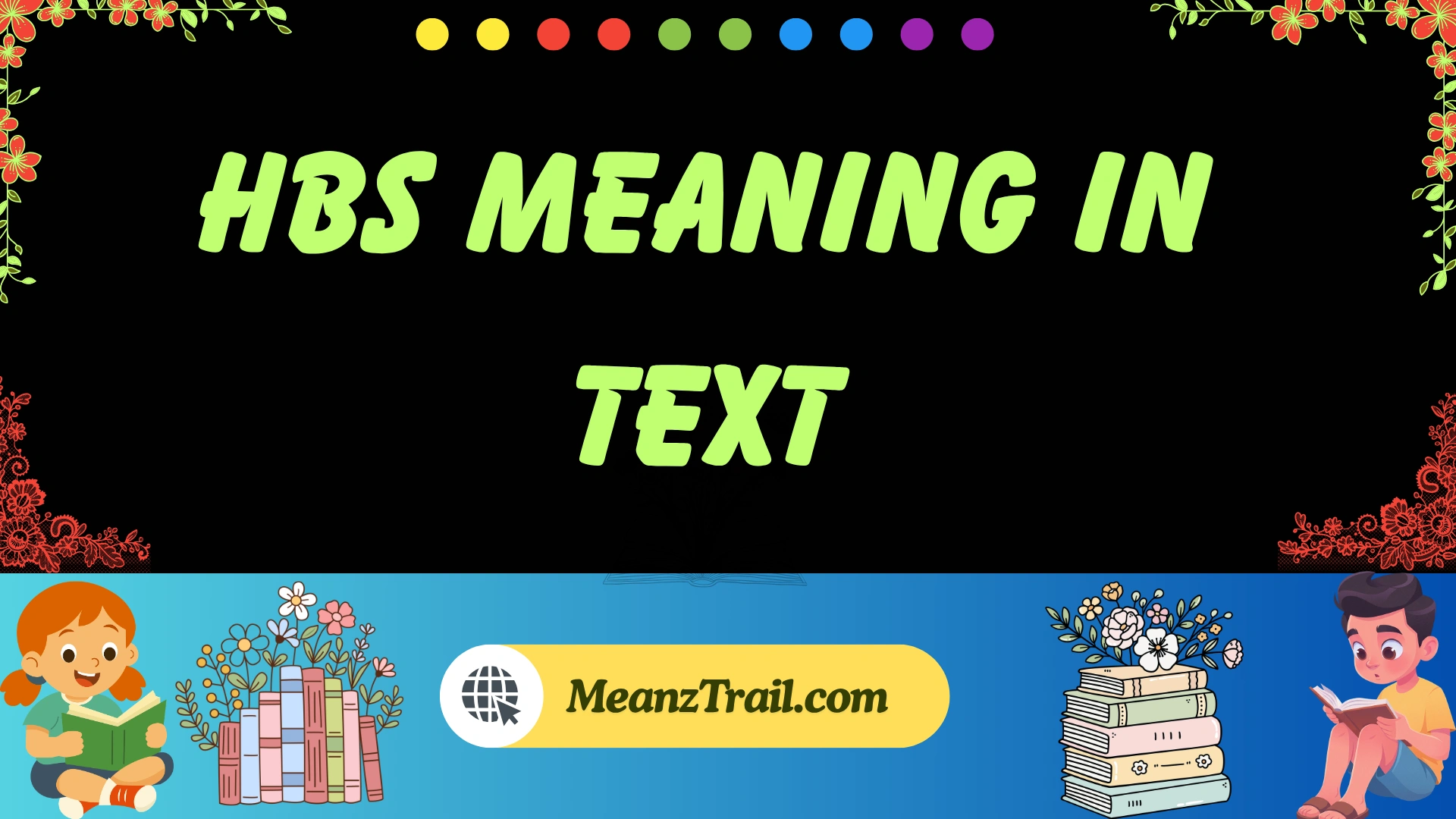hbs meaning in text