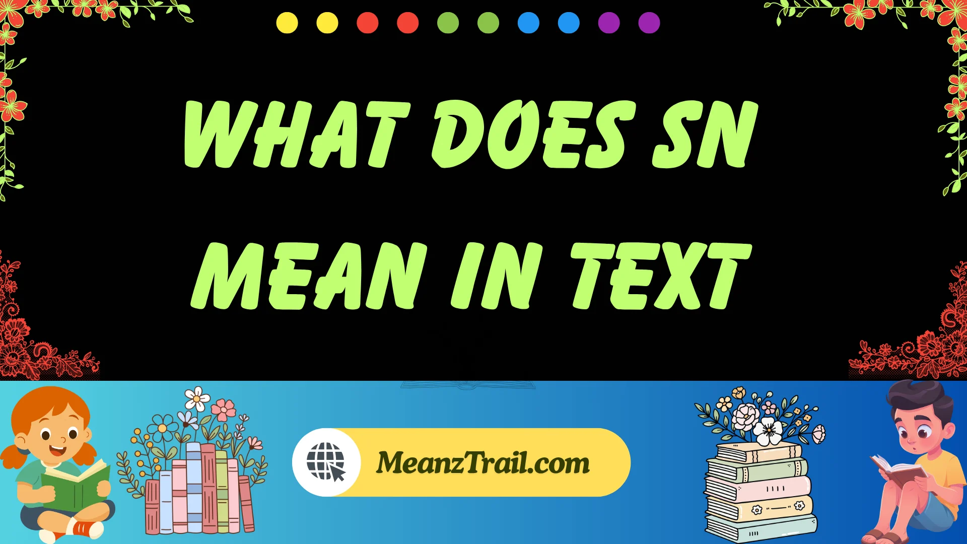 what does sn mean in text